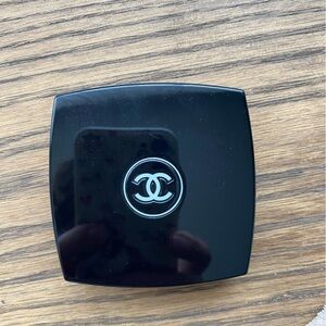 CHANEL Black Sleek Phone Case with Iconic Logo